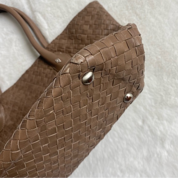 Helen Kaminski Australia Taupe Color 100% Leather Large Tote - Picture 11 of 15